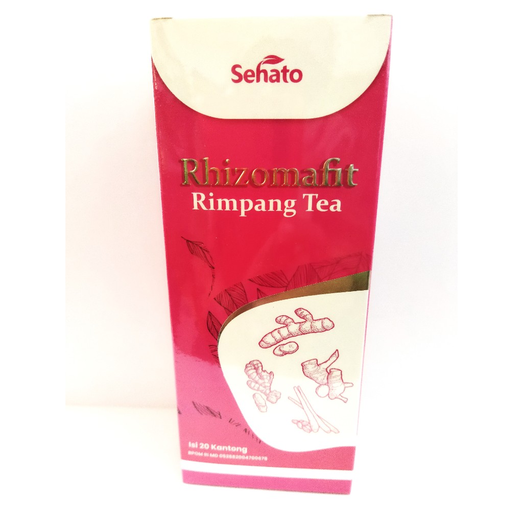 

Rhizomafit Rimpang Tea isi 20 kantong