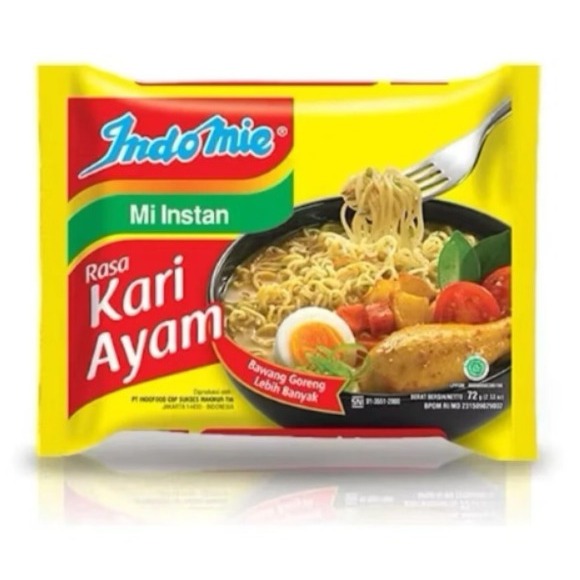 

INDOMIE GORENG DAN INDOMIE KARI AYAM