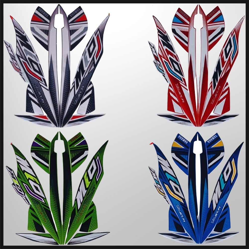 STRIPING STANDART YAMAHA MIO J 2012 STIKER BODY MIO J 2012 LIS MIO J 2012 TERMURAH TERLARIS