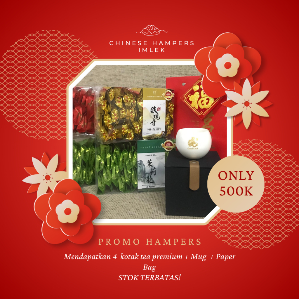 Hampers Imlek Gift Tea + Mug