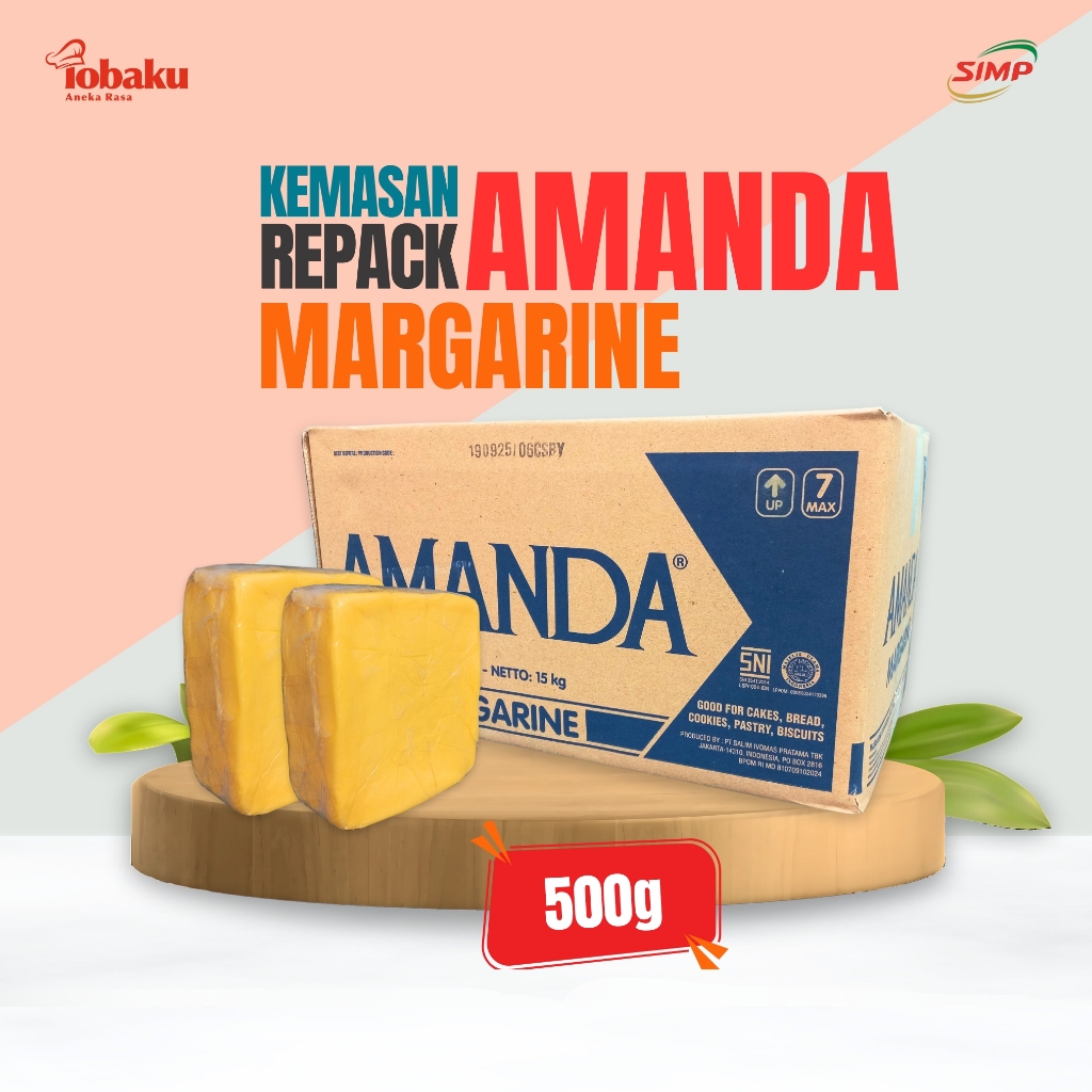 

AMANDA Margarin Repack 500g _