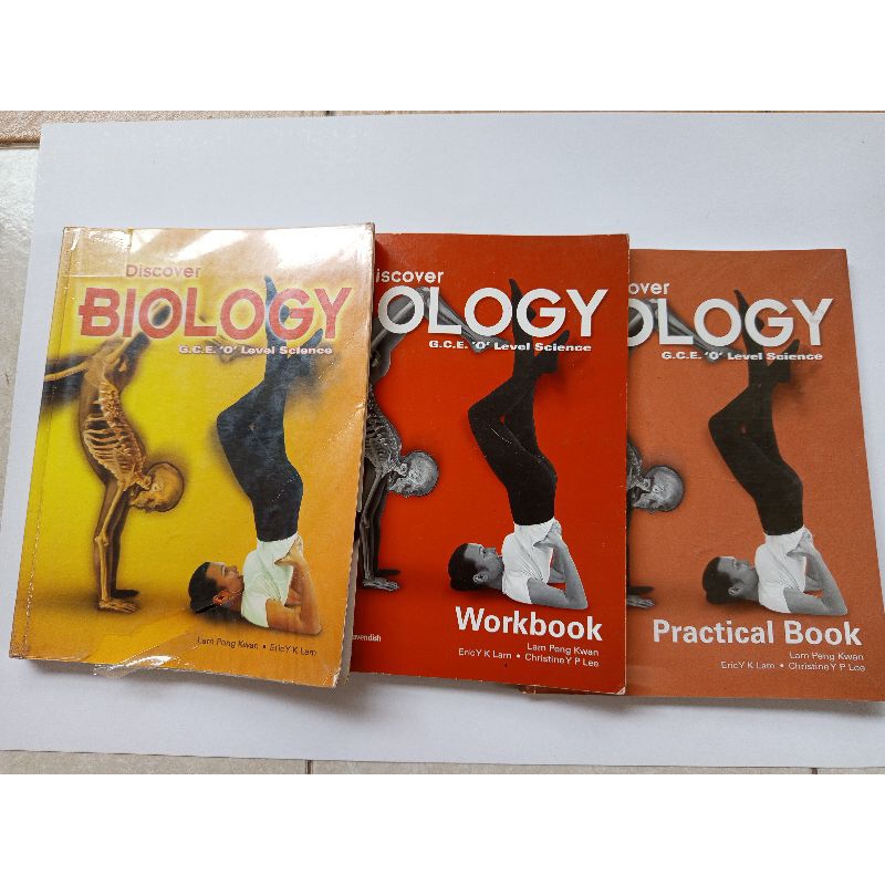 Science GCE O-Level Series (Biology, Chemistry, Physics). Textbook + Workbook + Practical Book