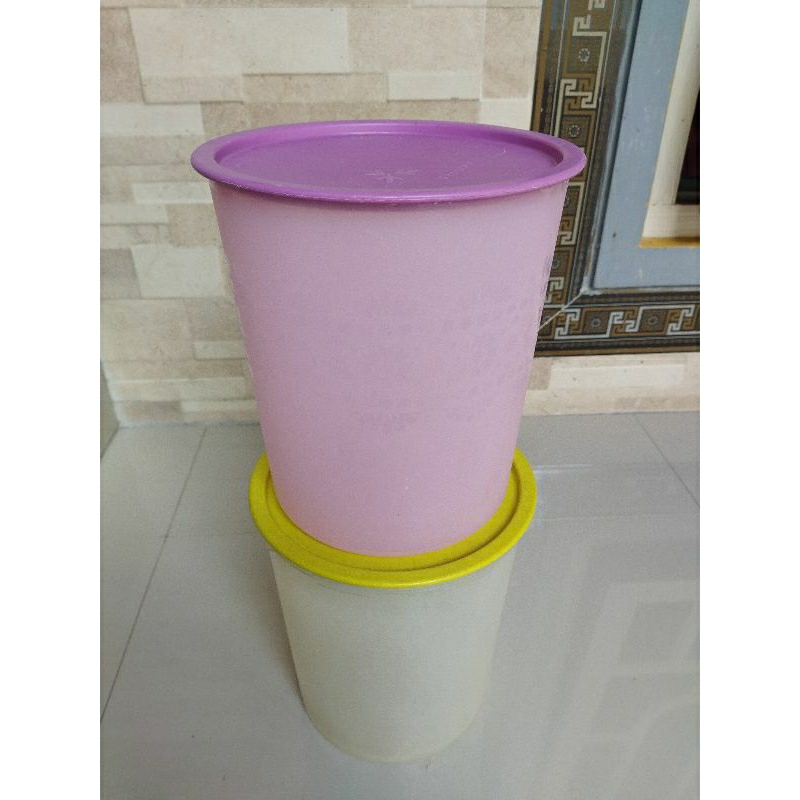 toples krupuk toples mosaic canister deco canister besar 4 liter tupperware second preloved