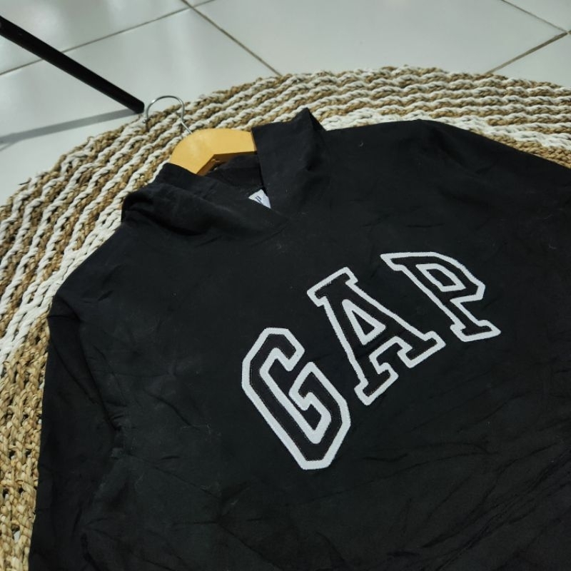 Hoodie Gap Hitam / Gap Black