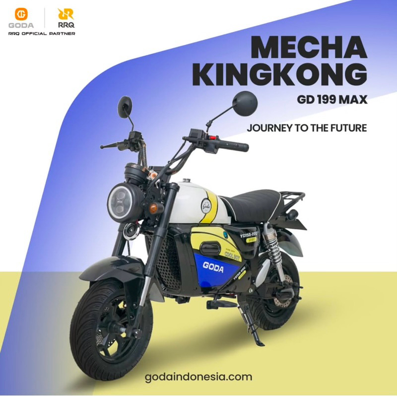 GODA GD199MAX NEW MECHA KINGKONG MOTOR LISTRIK TERBARU DARI GODA GD-199 MAX