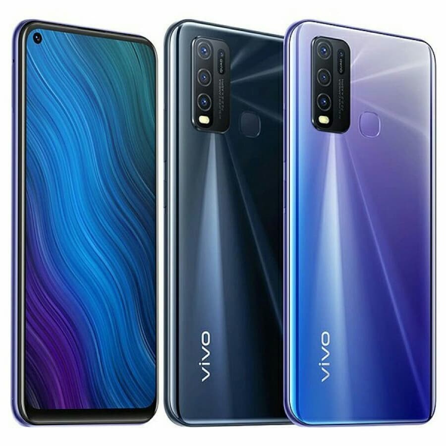 HP VIVO Y50 RAM 8/128 / VIVO Y50 RAM 8GB ROM 128GB GARANSI RESMI - Biru