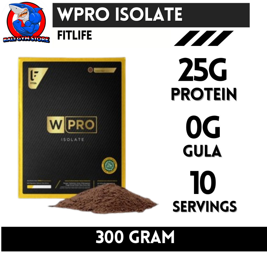 Fitlife Whey Isolate WPRO Isolate 300 Gram