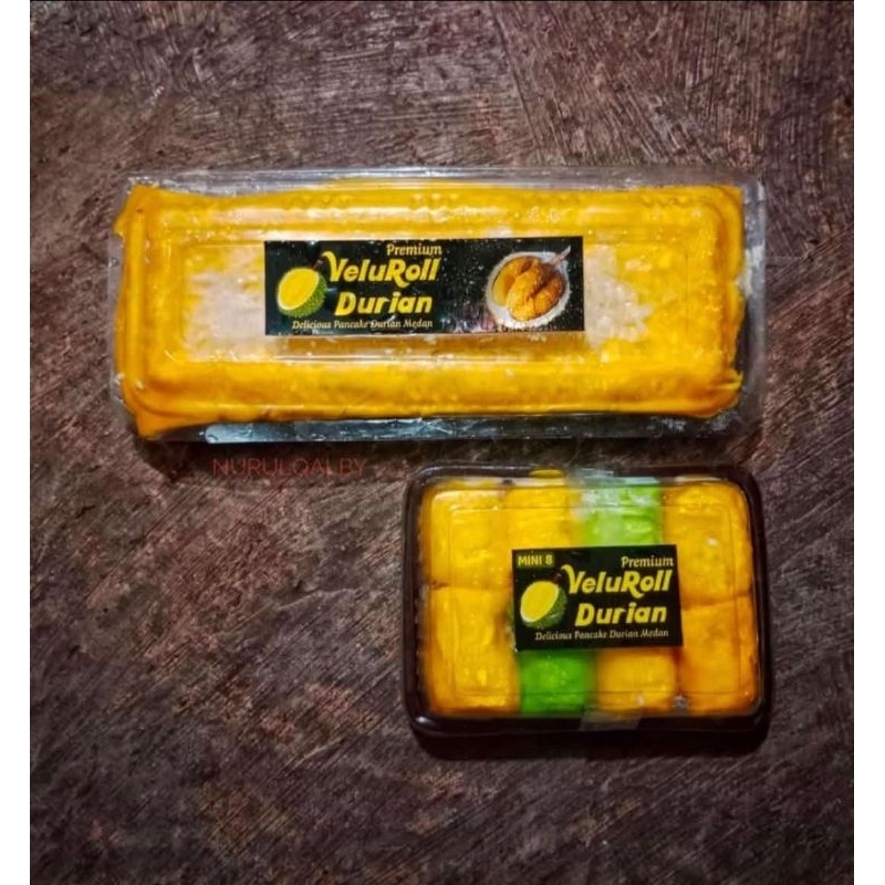

pancake durian roll dan mini
