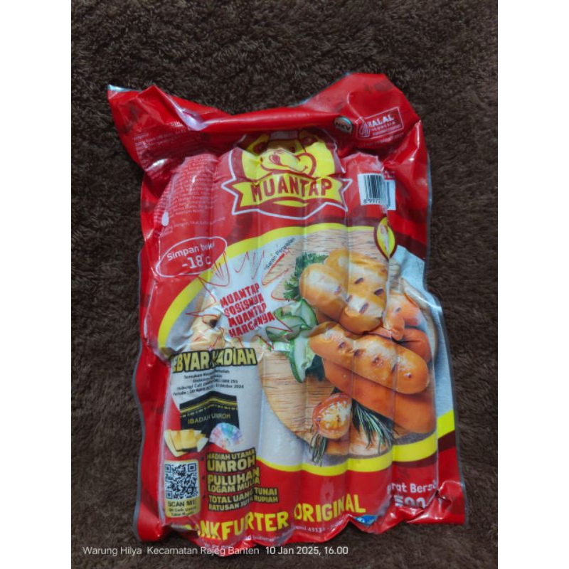 

Sosis Muantap 500gr