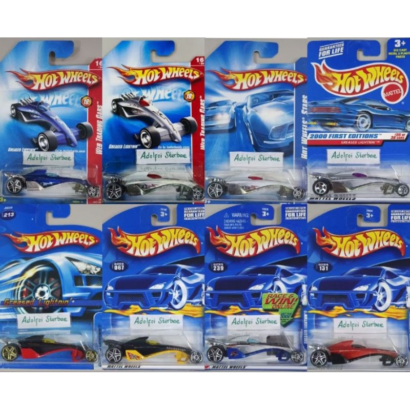 hotwheels hot wheels greased lightnin rod squardron series 2000 first editions hot wheels stars buzz
