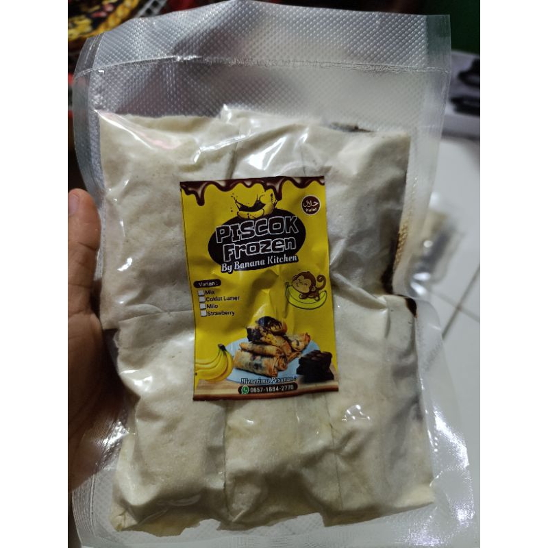 

PISCOK FROZEN || PISCOK LUMER COKLAT isi 6 Pcs BY Banana kitchen