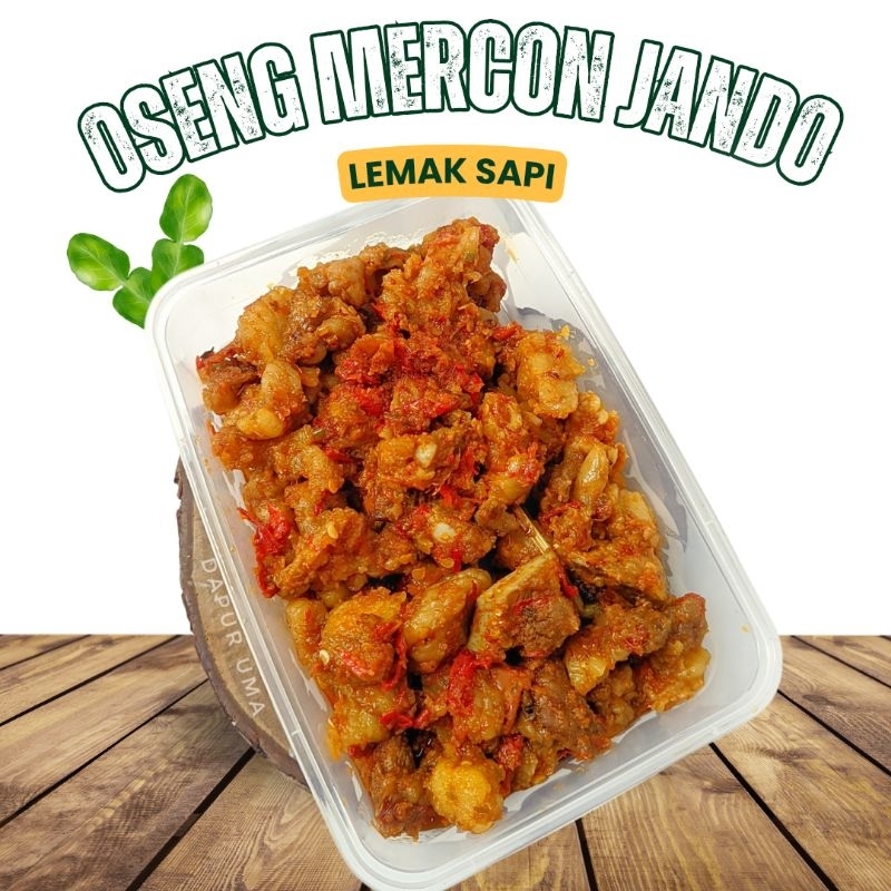 

Oseng Mercon Jando/oseng mercon tetelan