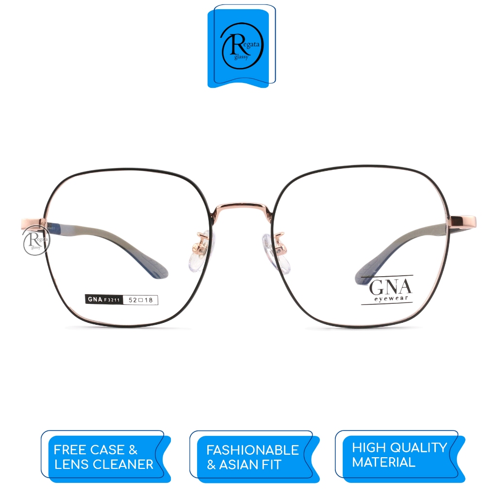 GNA Eyewear /  GNA F-3211 / Frame Kacamata GNA Eyewear ORIGINAL