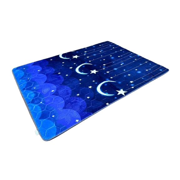 HOM SHUFU Karpet Malaysia Busa Tebal 16mm/IN120 Motif Minimalis 95140/140190/190220/190270