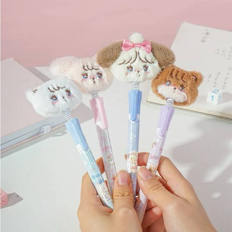 

[BISA PILIH KARAKTER] Pen Mikko Kepala Boneka Ownday JOYTOP Mousse Latte Cammy