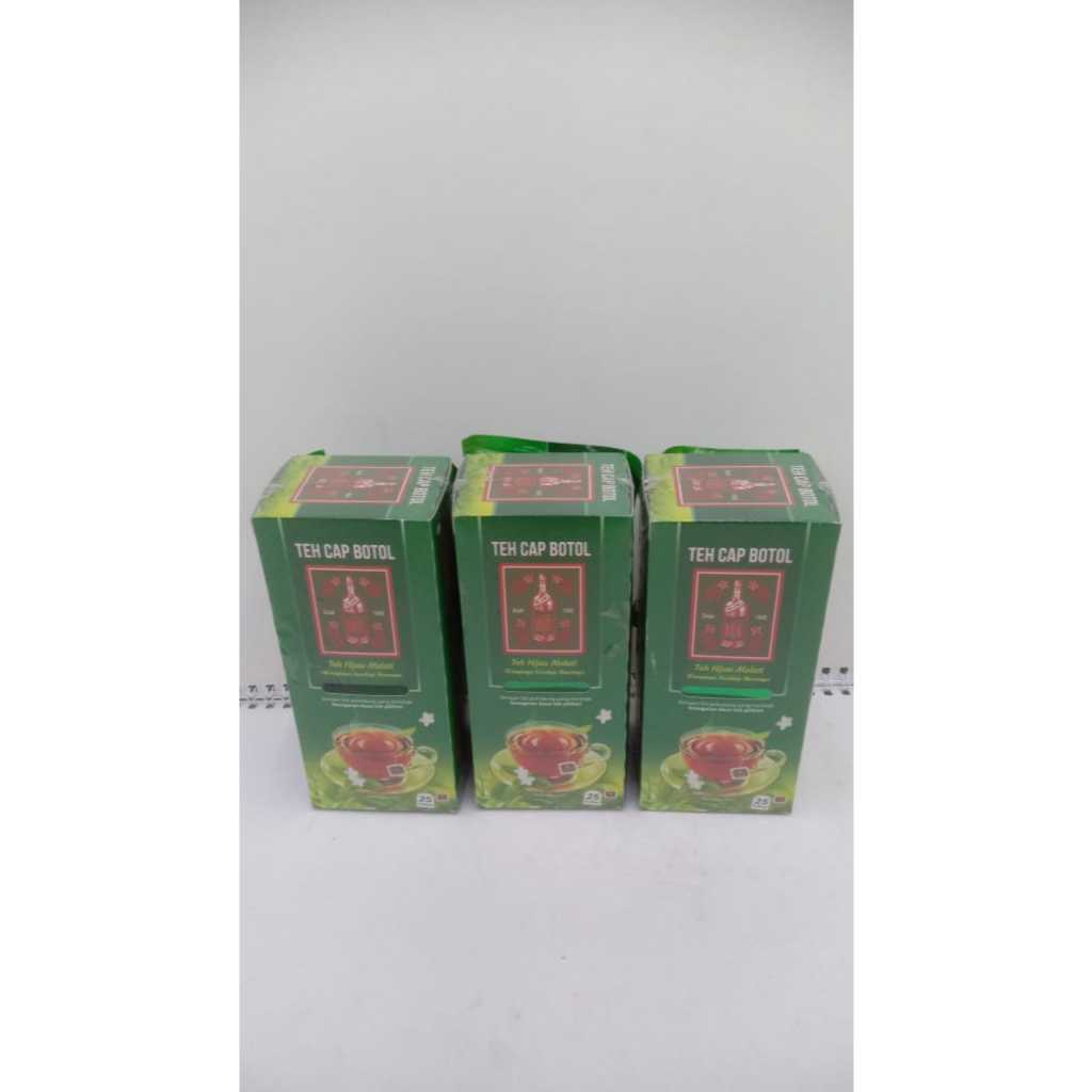 

Teh Celup Cap Botol Hijau Aroma Melati Envelope 25s (Tea Bag dengan amplop / Teh Celup)