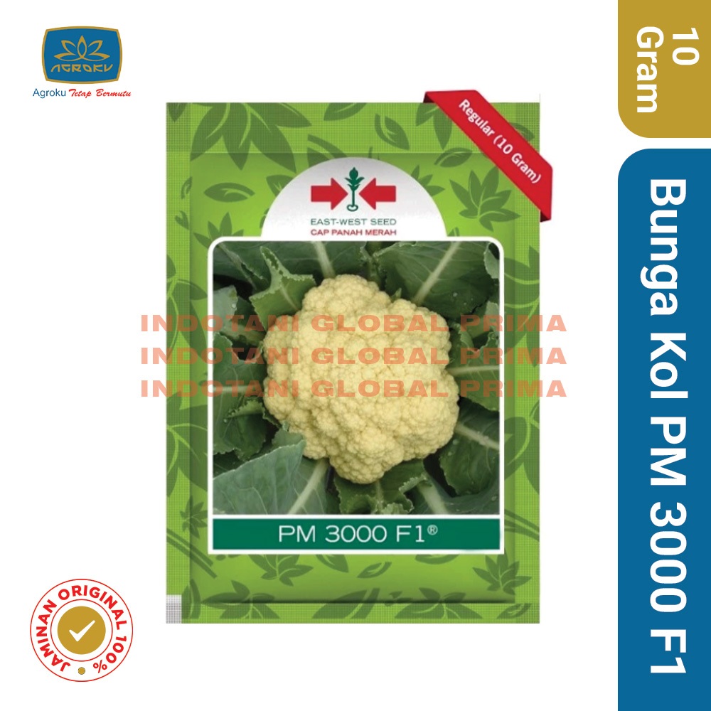 Benih Bunga Kol PM 3000 F1 Isi 10 Gram - Cap Panah Merah