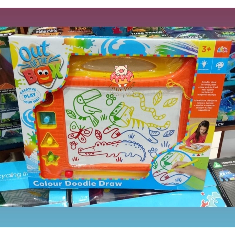 Addo colour doodle draw papan gambar anak