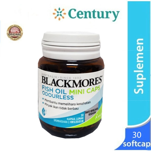 BLACKMORES FISH OIL MINI KAPSUL / EPA / DHA / OMEGA 3