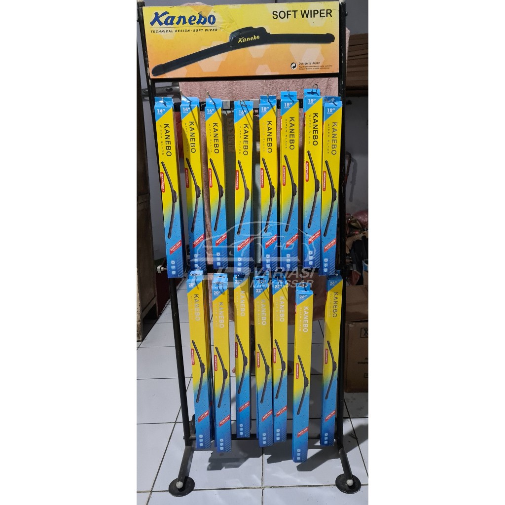 Wiper Karet Penghapus Kaca Mobil Kanebo Original