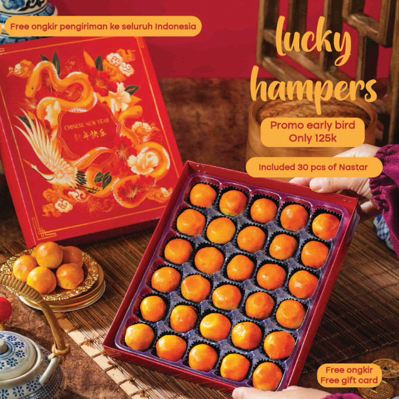 HAMPERS NASTAR - HAMPERS IMLEK - CNY HAMPERS - NASTAR IMLEK - KUE KERING IMLEK - HAMPERS KUE KERING