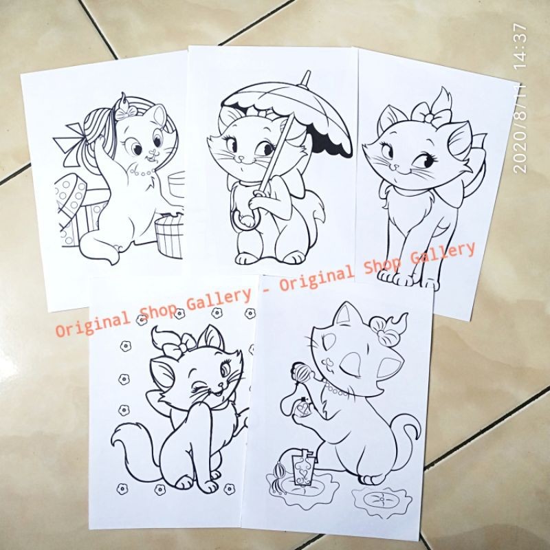 

Termurah 50 Lembar Kertas Mewarnai A5 Bebas Request Gambar