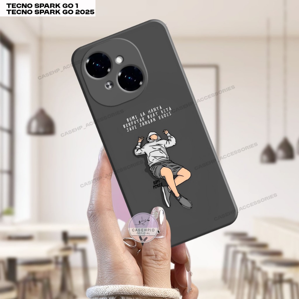 Phone case for TECNO SPARK GO 1 - SPARK GO 2025 Terbaru Silikon Procamera Casing Casehp Lentur CH_11