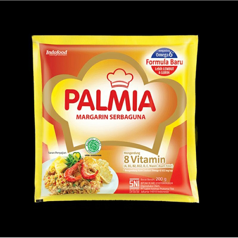 

Palmia Margarin Serba guna 200 gr