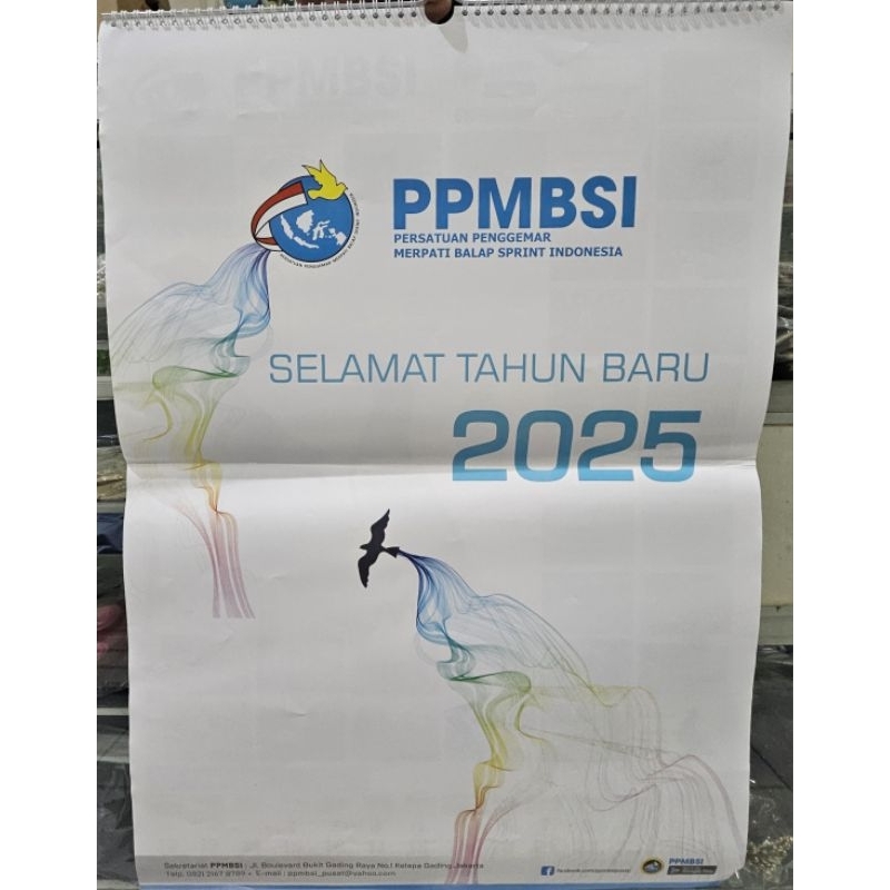 KALENDER MERPATI BALAP PPMBSI 2025 / KALENDER PPMBSI 2025