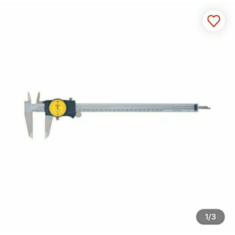 Mitutoyo Jangka Sorong Dial 0-300/0.02 Mm