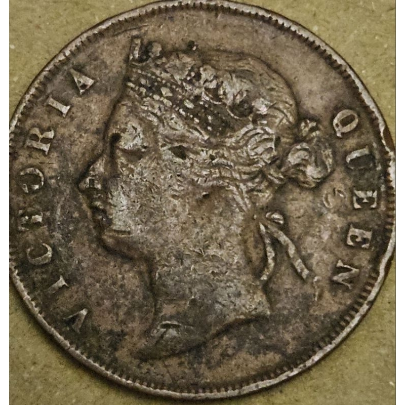 #Termurah Banget Langka Koin Victoria edward Straits Settlemen 1 Cen Tahun 1900 Koin Utuh Dijamin Or