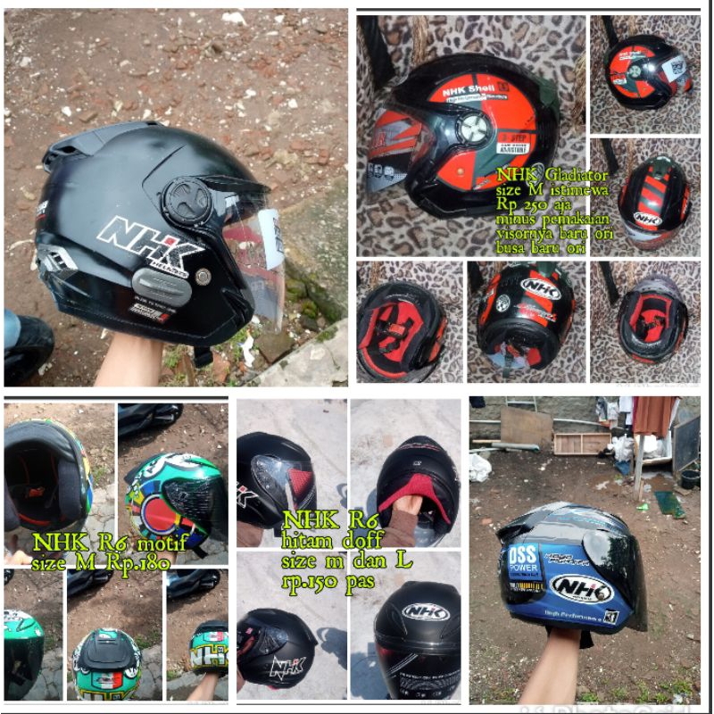 NHK helmet second original