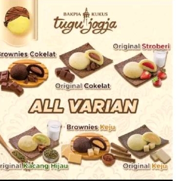 

Bakpia tugu kukus tugu Jogya