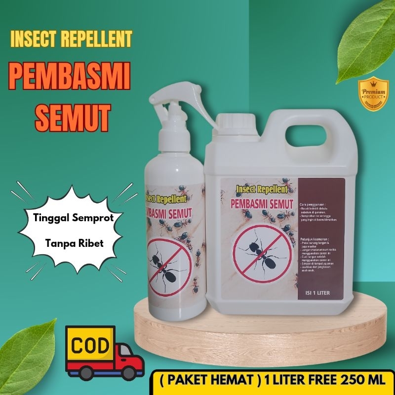 ( Promo Hemat ) Spray Cairan Pembasmi Semut Tanaman | Racun Semut Super Ampuh | Cairan Pengusir Semu