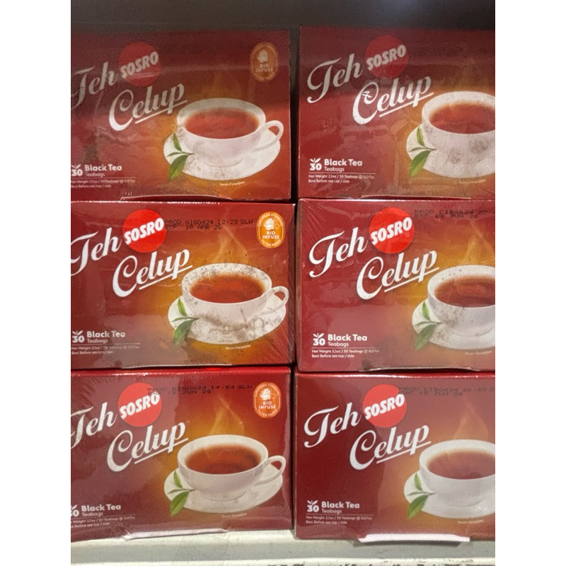 

Sosro Teh Celup Black Tea isi 30/box