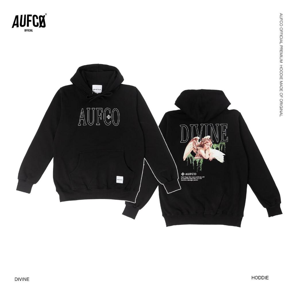 Jaket Hoodie AUFCO DIVINE / FULL COTTON 100% / HEAVYWEIGHT