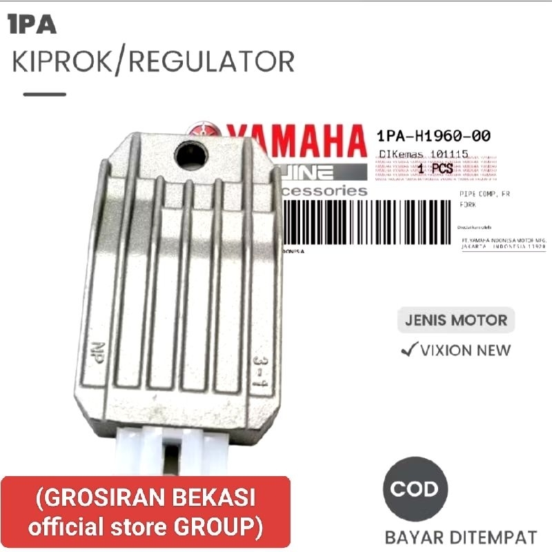 ORIGINAL 100% kirpok regulator tipe 1PA Mio j fino fi 125 injeksi xride soul GT Vixion New kiprok mo