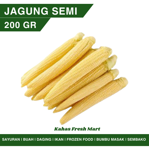 

Jagung Semi Baby Corn 250 gr