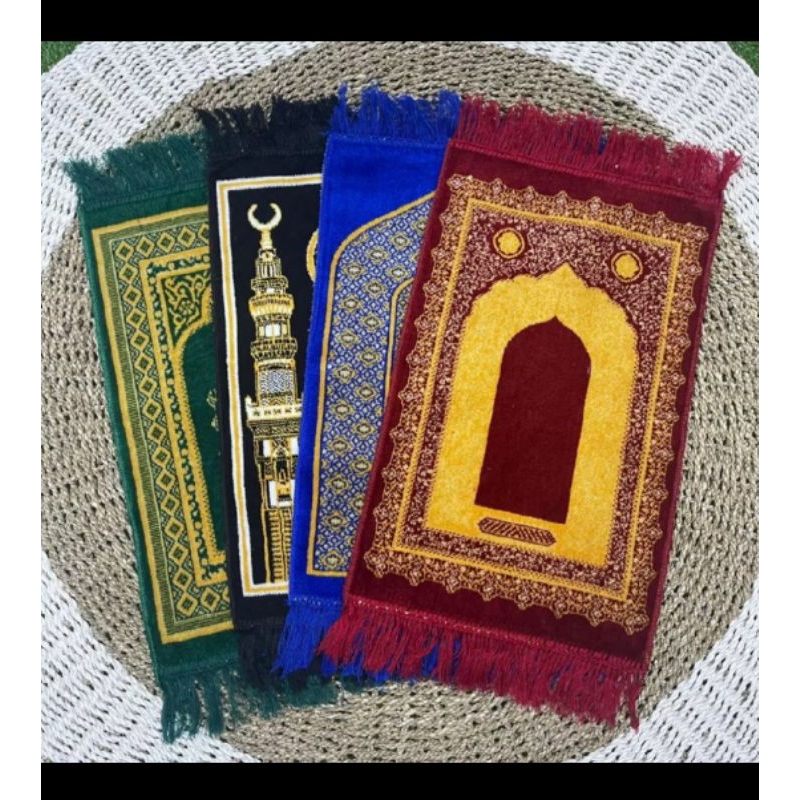 Sajadah Kecil|Sajadah anak|Sajadah Muka UK 35x60cm