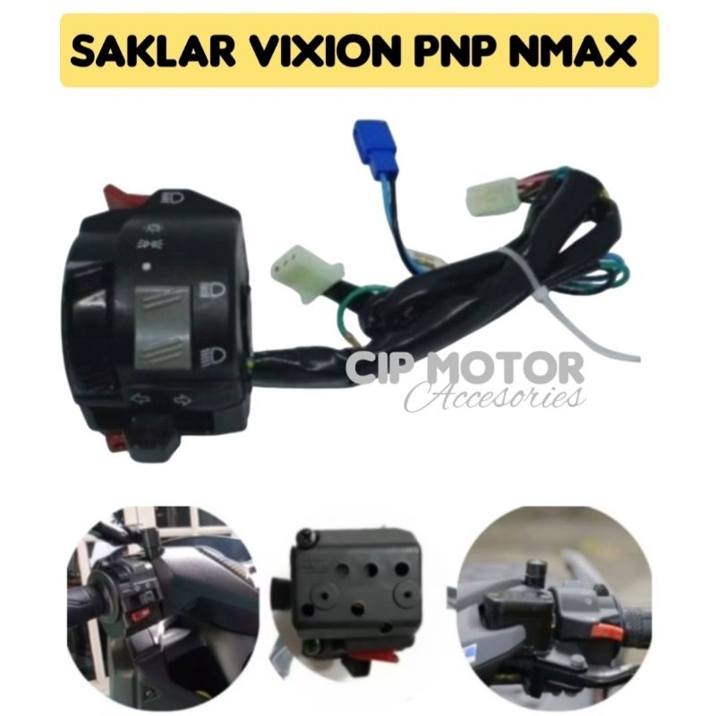 Saklar Vixion Pnp NMax old 2015 2019 On Of Lampu Original Minda