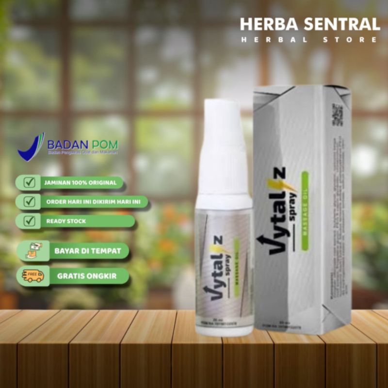 Obat semprot vytaliz spray kuat pria tahan lama herbal