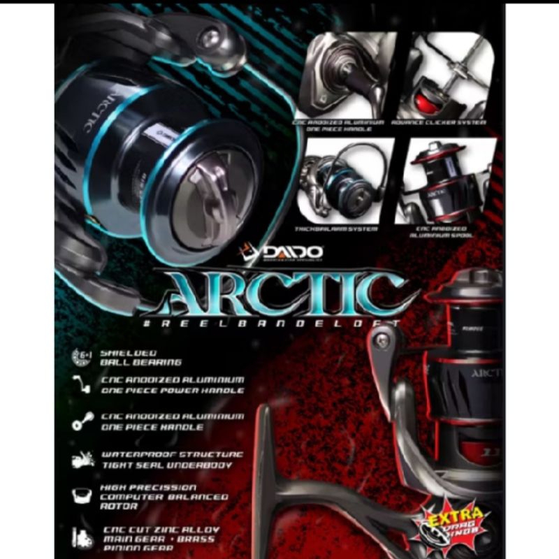 REEL DAIDO ARCTIC 2000 3000 POWER HANDLE