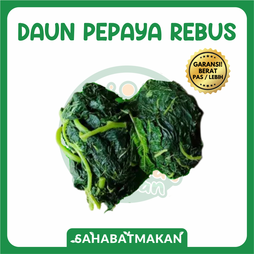 

Daun Pepaya Rebus — Sahabat Makan Sayur Jogja