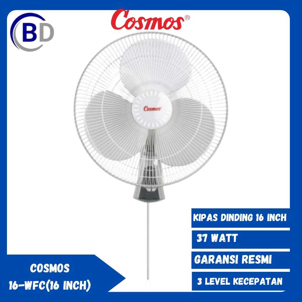 COSMOS Kipas Angin Dinding Wall Fan 16 inch - 16-WFC Kipas Cosmos Tempel