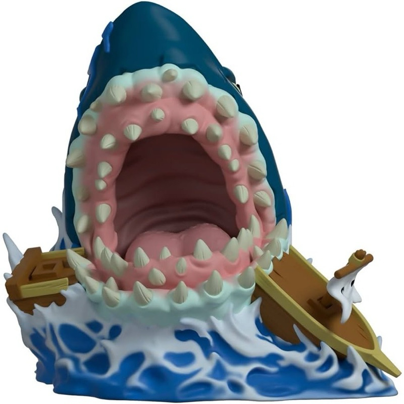figure hiu/shark attack boat
