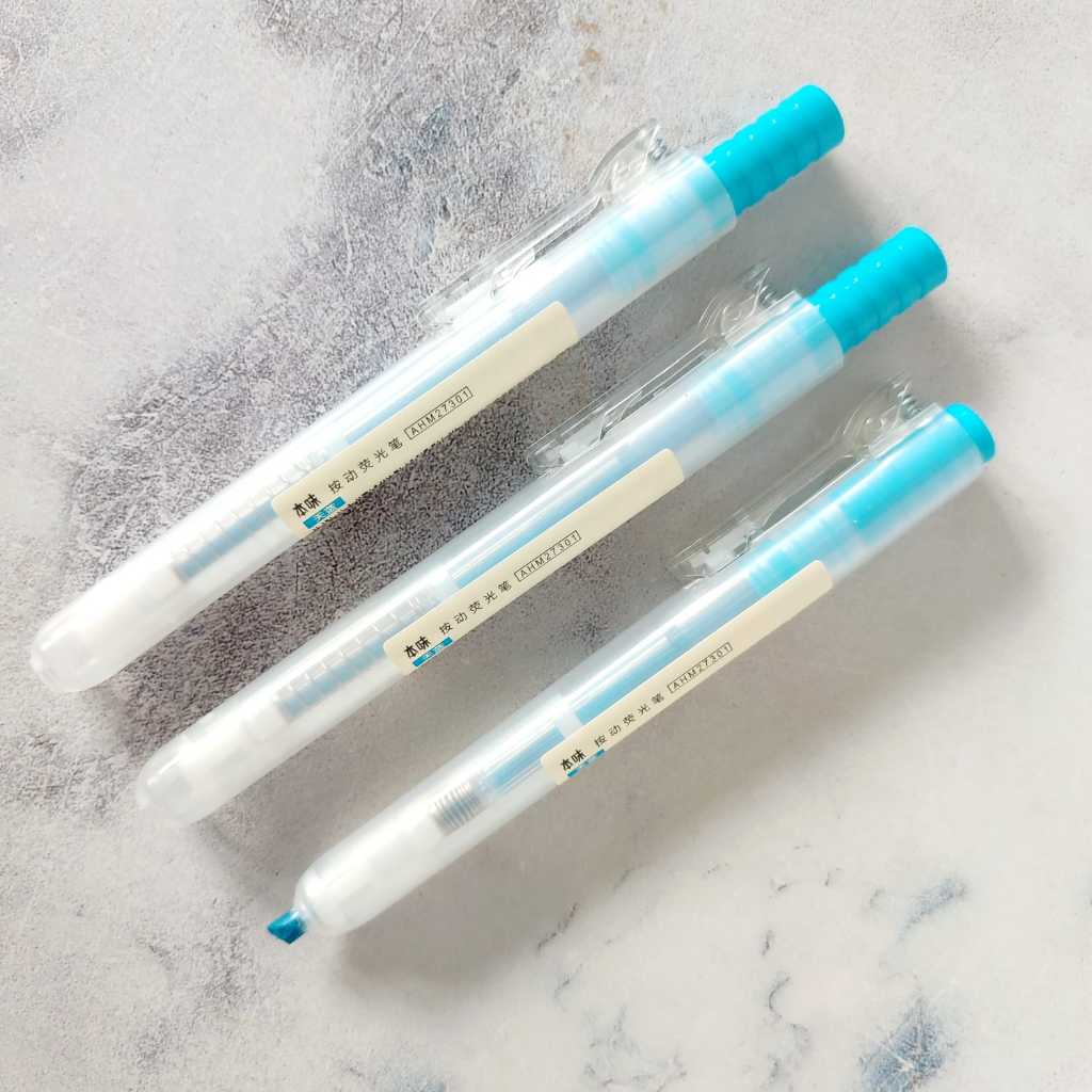 

Highlighter Cetrek Biru M&G AHM 27301 ( Satuan )