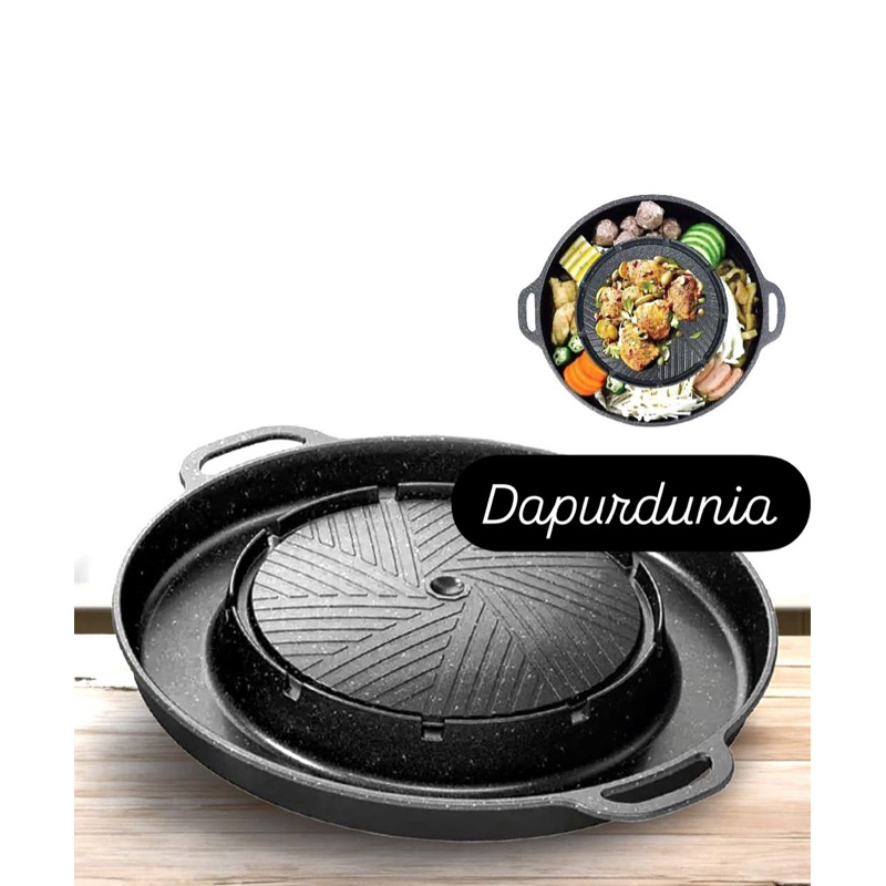 Bbq grill round multilayer BMW 32cm