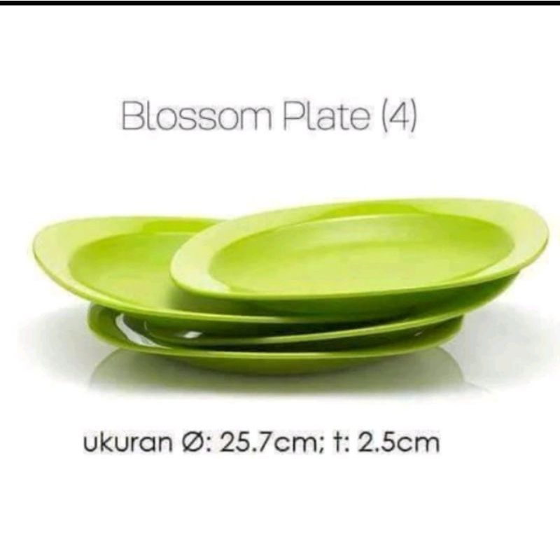 Blossom Plate Tuppy (4) / Piring Tuppy