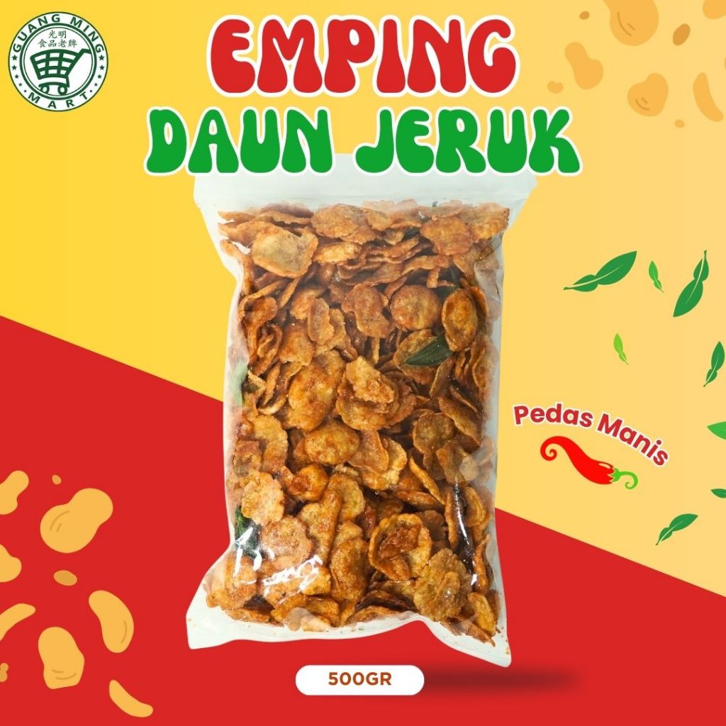 

EMPING PEDAS MANIS DAUN JERUK 500G (VEGAN FRIENDLY)