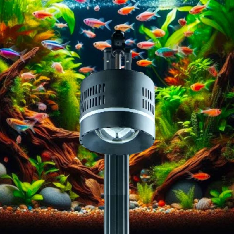 Sakkai Pro FG 80 Watt Canister View Lamp Kolam Aquarium Aquascape